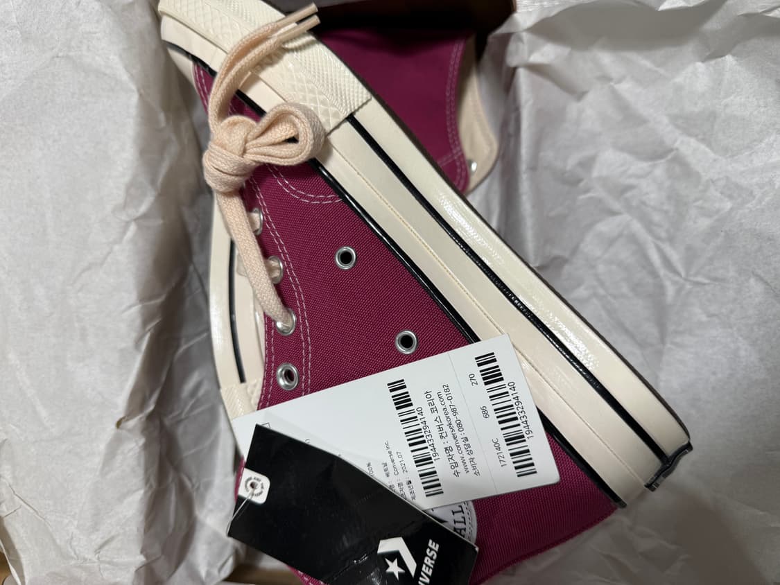 컨버스 척 70 하이 미드나잇 히비스커 270 상품이미지3