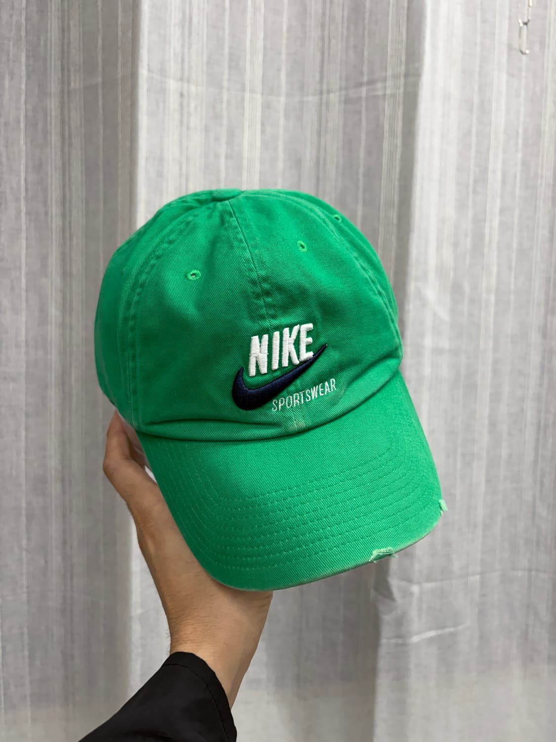 00s 나이키 빈티지 스포츠웨어 딥그린 볼캡 모자 NIKE 상품이미지1
