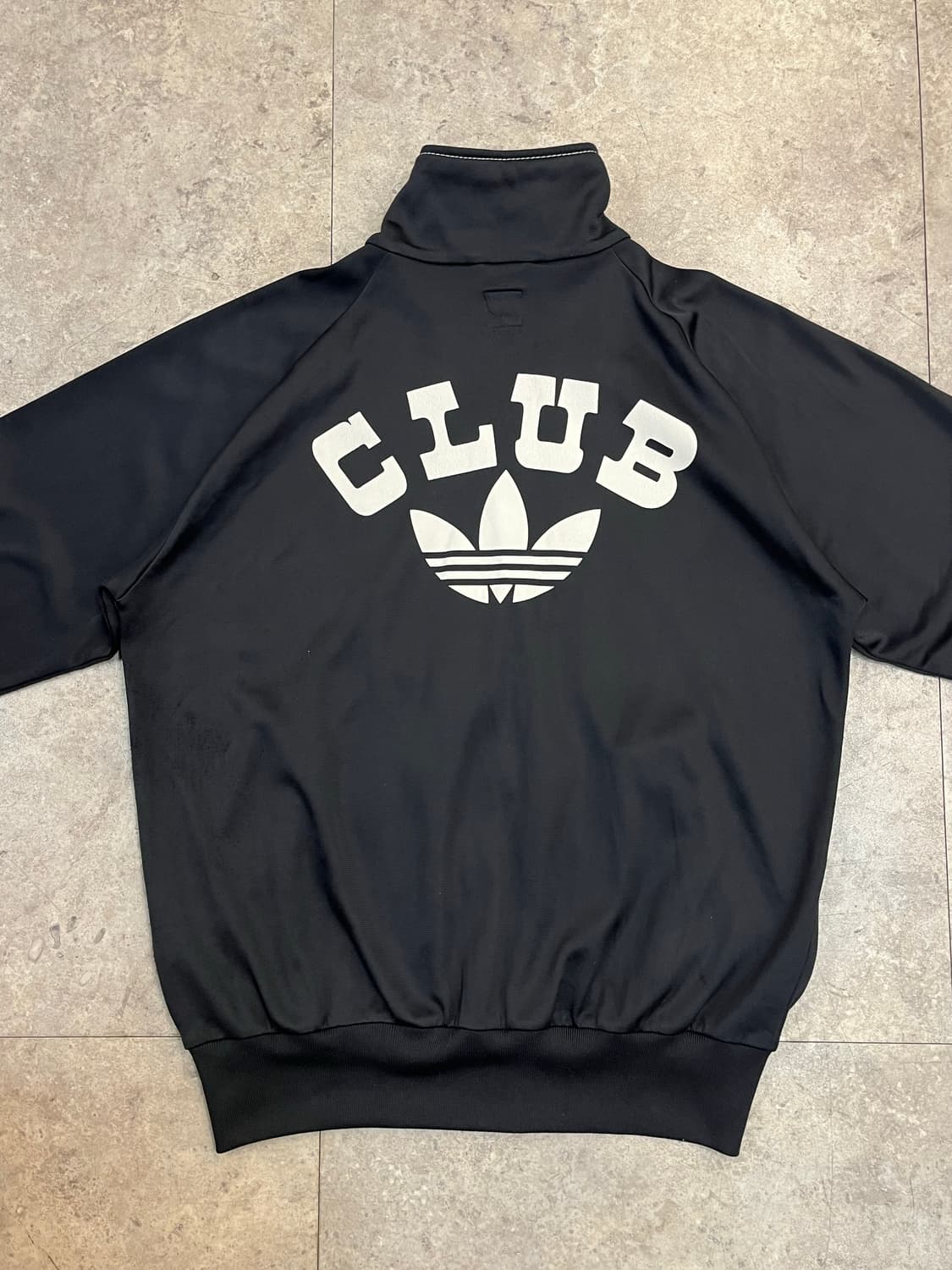 아디다스 트레포일 클럽 빅로고 져지 블랙 M #csz2465 상품이미지8