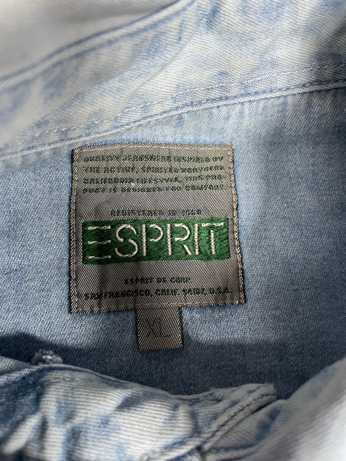 90s vintage ESPRIT 웨스턴셔츠 상품이미지5