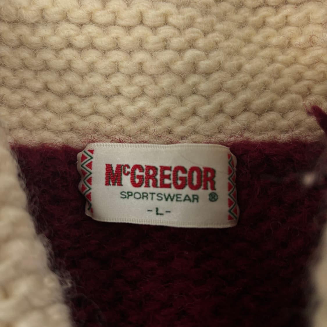 맥그리거 코위찬 울 집업 상품이미지5