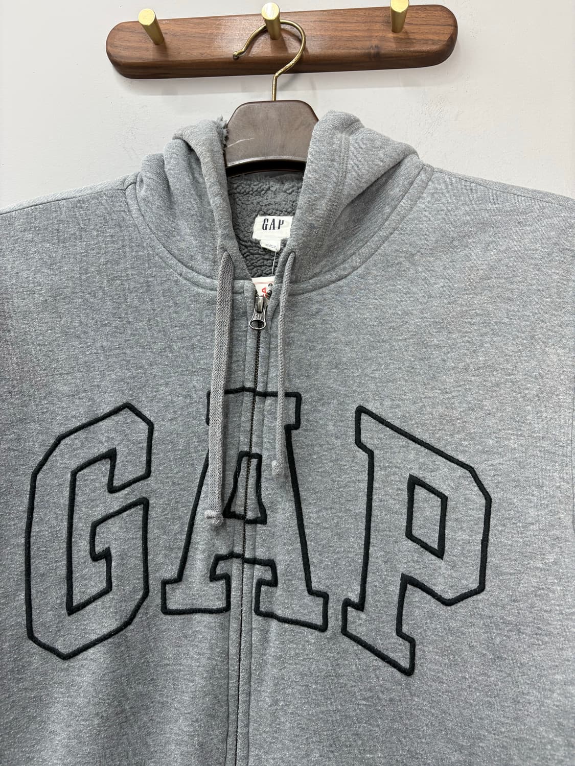 갭 빅로고 셰르파 후드집업 A2977 상품이미지3