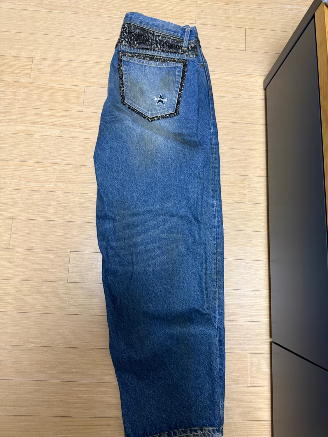 슈프림 레오파드 루즈핏 진  상품이미지3