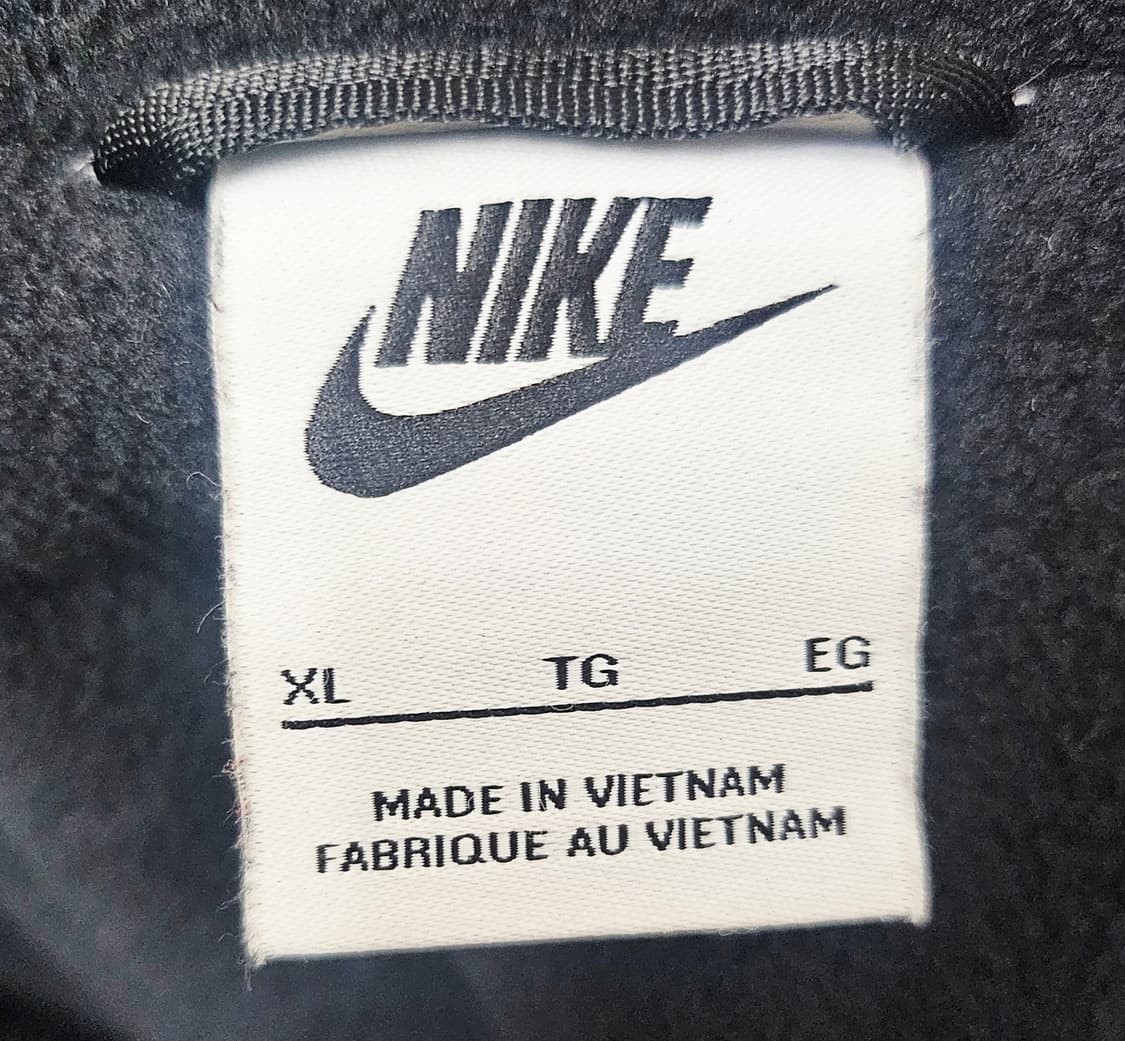 (105~110)XL☆초대장급☆나이키 신세틱 플리스 [블랙] 점퍼패딩 상품이미지2