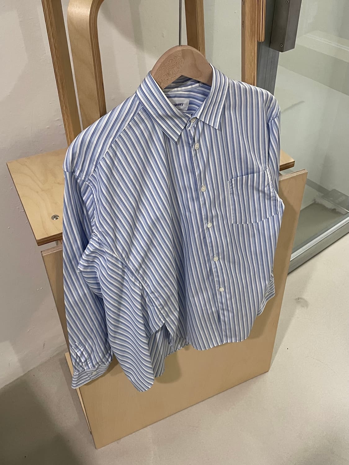 꼼데가르송 비대칭 셔츠 상품이미지2