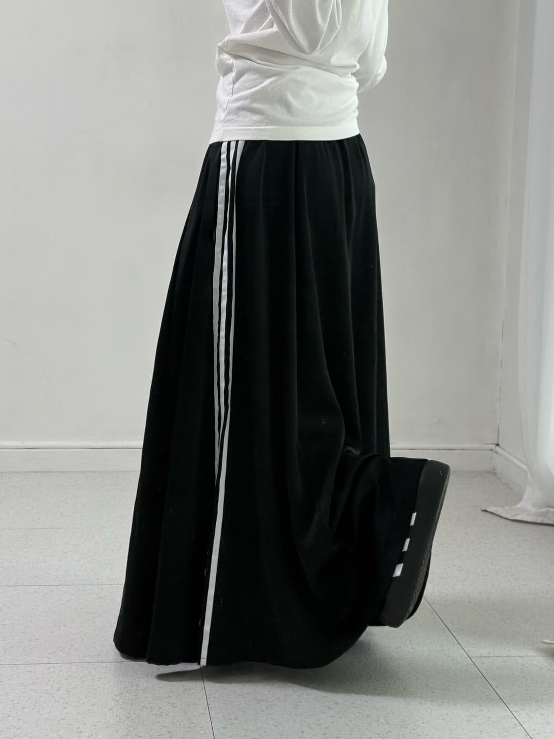 아디다스 파이어버드 져지 스커트 상품이미지2