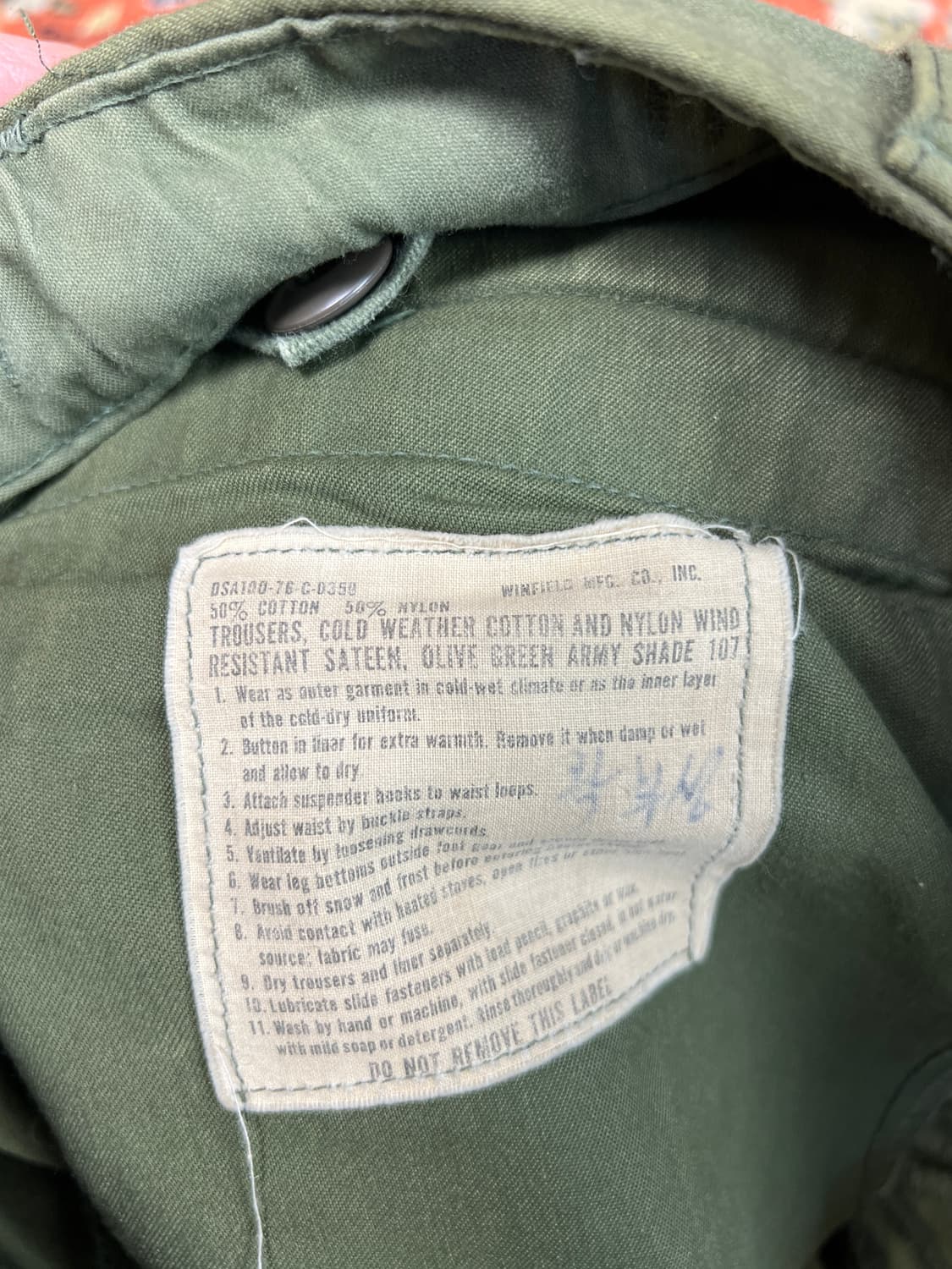 [30-31] M65 오리지널 드래곤 커스텀 필드팬츠 상품이미지7