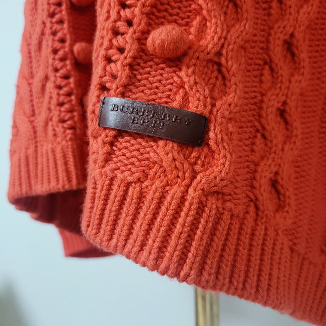 버버리브릿 울29캐시미어5 오버핏 니트 (표기XL/사실상프리) 상태최상 상품이미지4