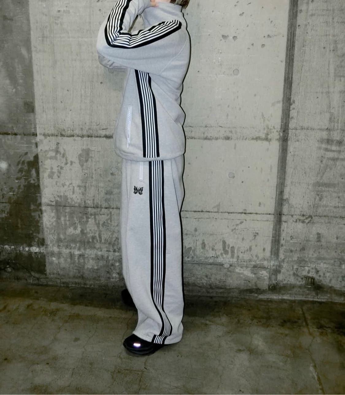 니들스 x BEAVER 코튼 트랙팬츠 m 상품이미지5