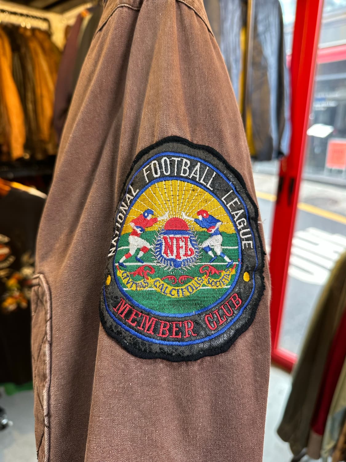 90s NFL 미리지 미식축구 클리블랜드 브라운스 파카 1990 상품이미지5