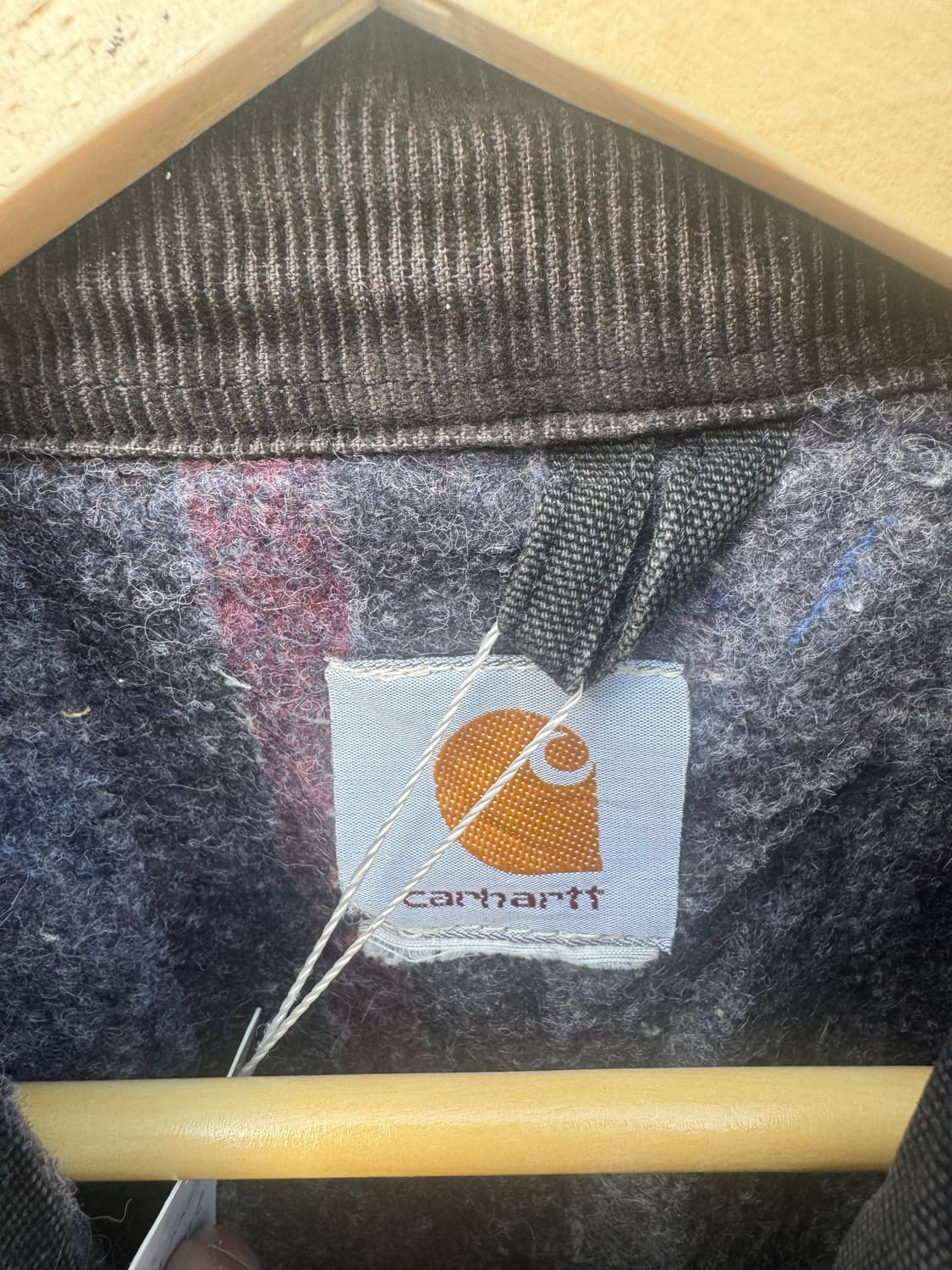 90s 칼하트 빈티지 c01 blk 페이딩 초어 워크 자켓 상품이미지9