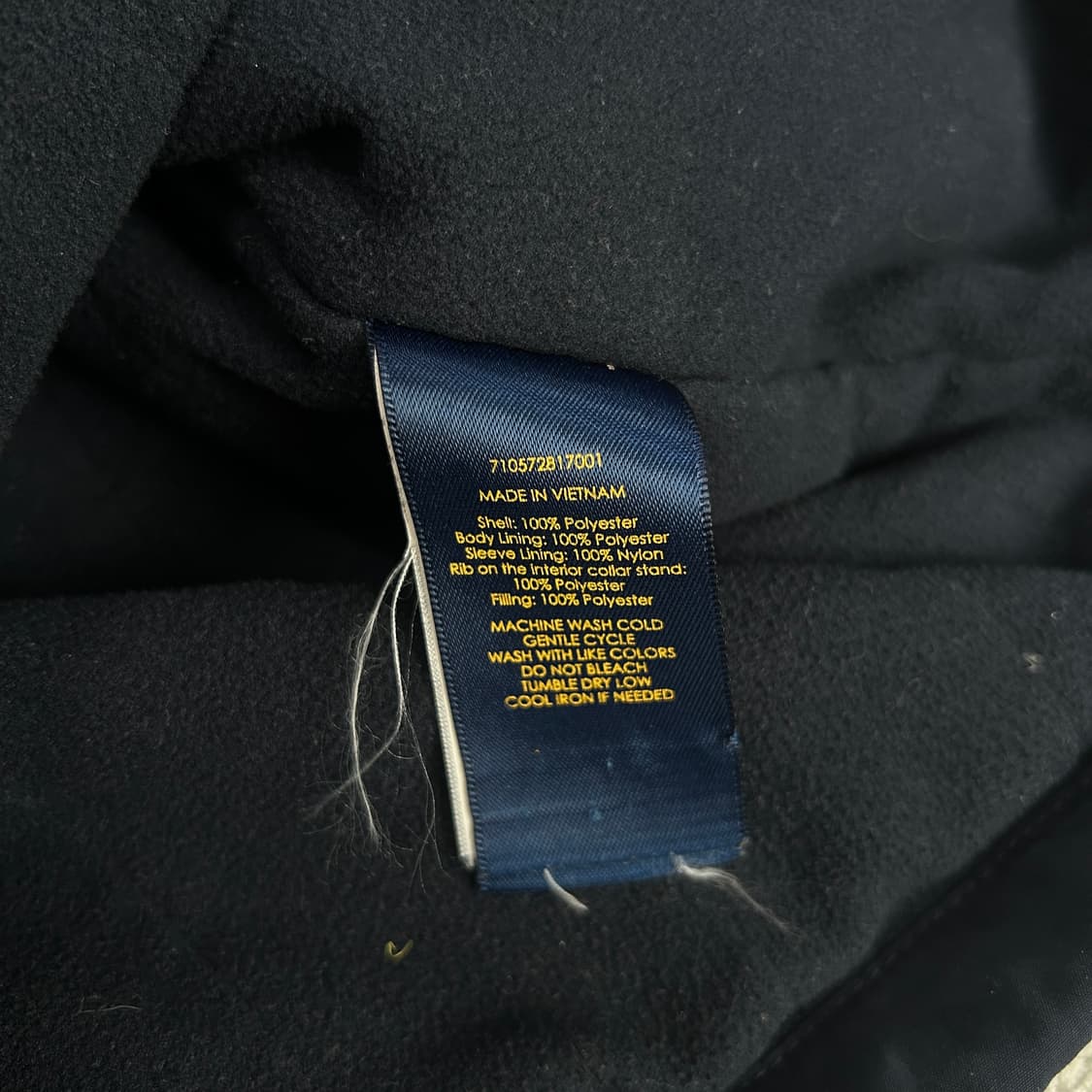 폴로 네이비 기모 자켓  상품이미지3