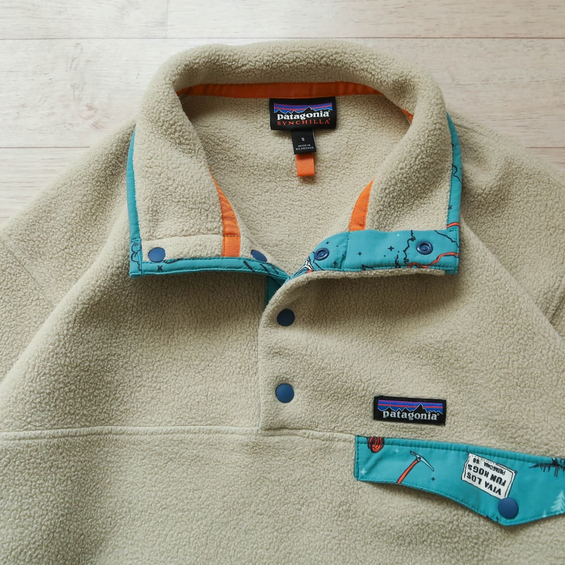 파타고니아 36주년 한정판 신칠라 플리스 상품이미지4