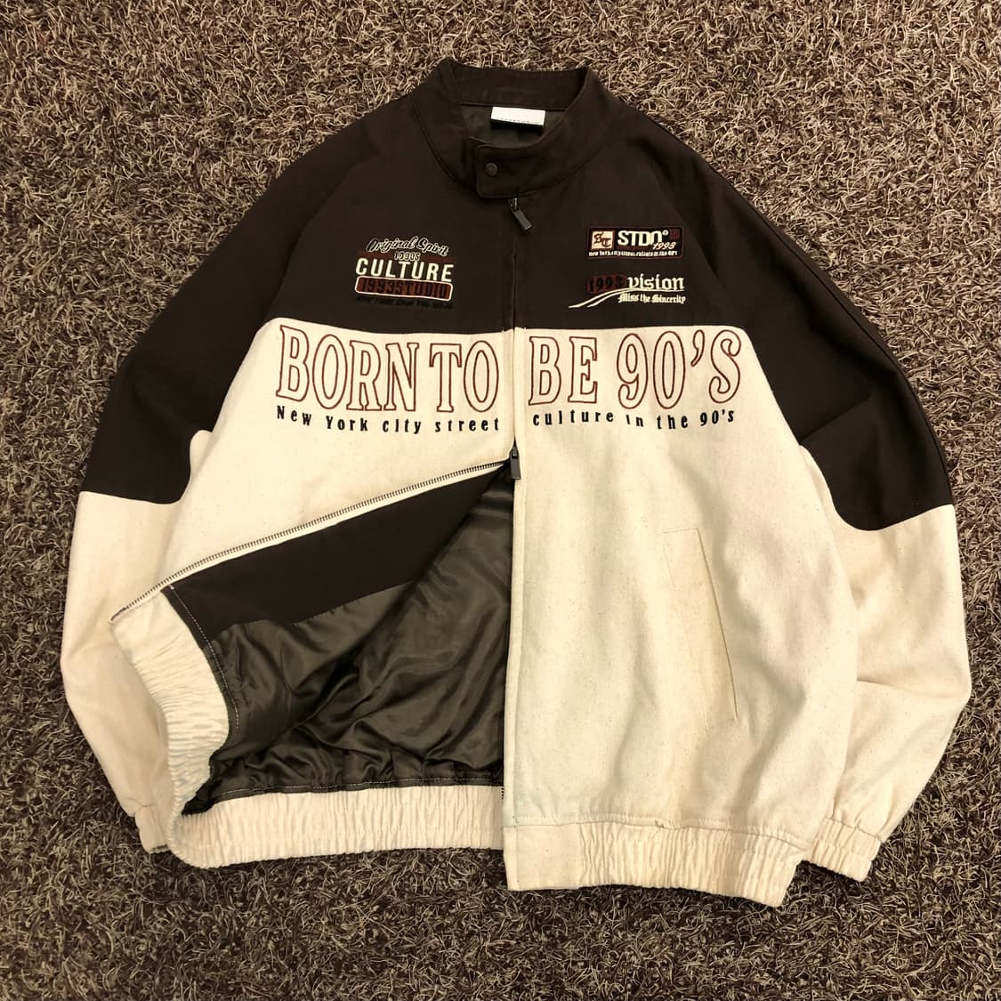 1993스튜디오 빈티지 코튼 트윌 투웨이 바이커 자켓 상품이미지3