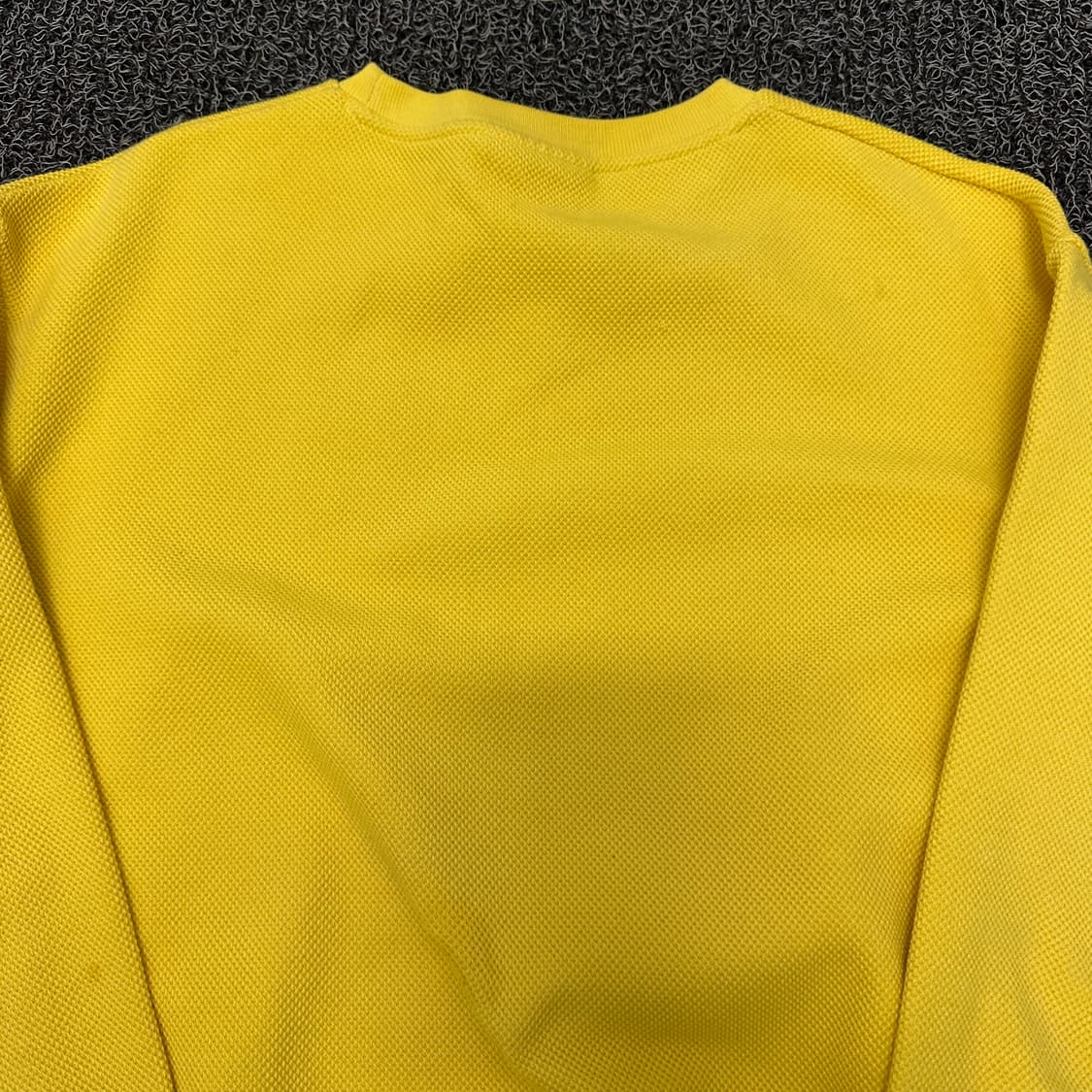 라코스테 여성 니트 맨투맨 옐로우 95사이즈 상품이미지5