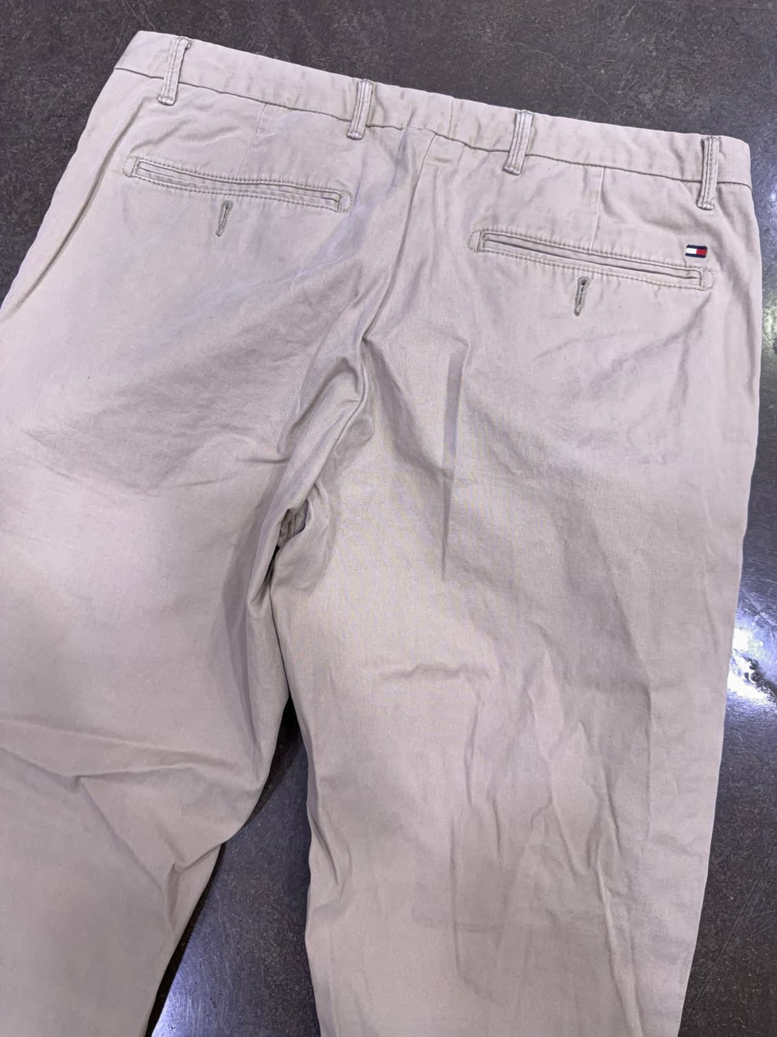 타미힐피거 레귤러핏 오가닉 코튼 머서 치노팬츠 베이지 34 상품이미지6