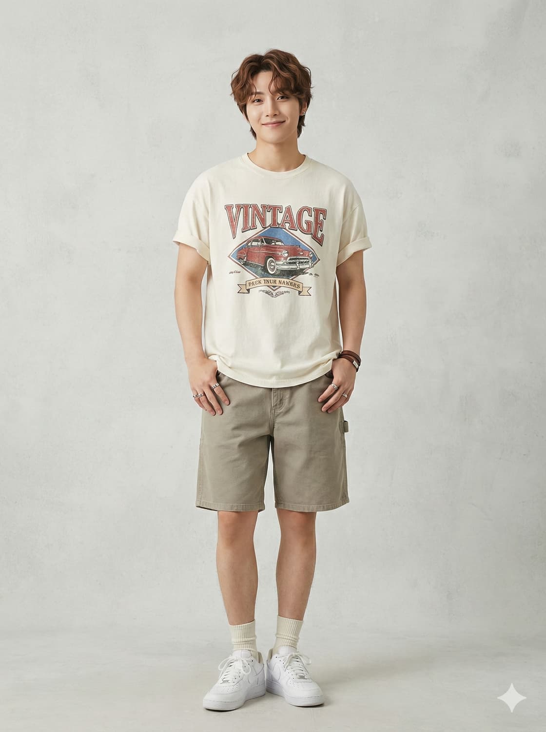 Carhartt 칼하트 B25 DES 샌드 카펜터 워크 쇼츠 상품이미지1