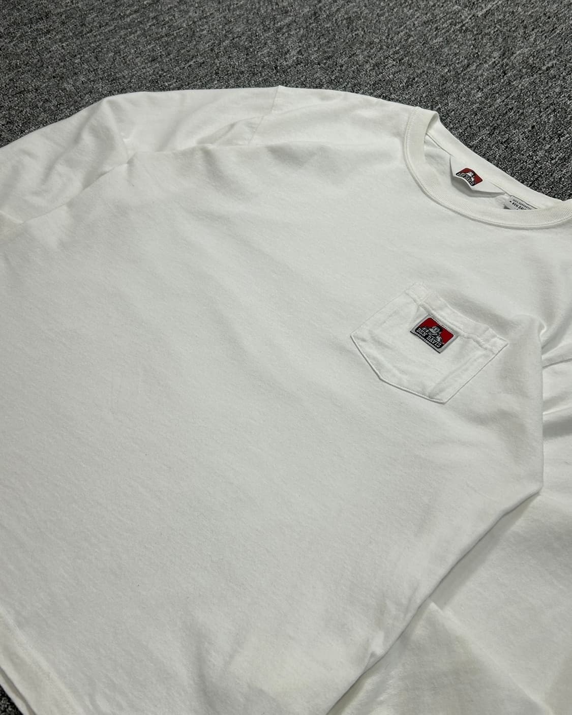 벤 데이비스 포켓 롱 슬리브 티셔츠  상품이미지3