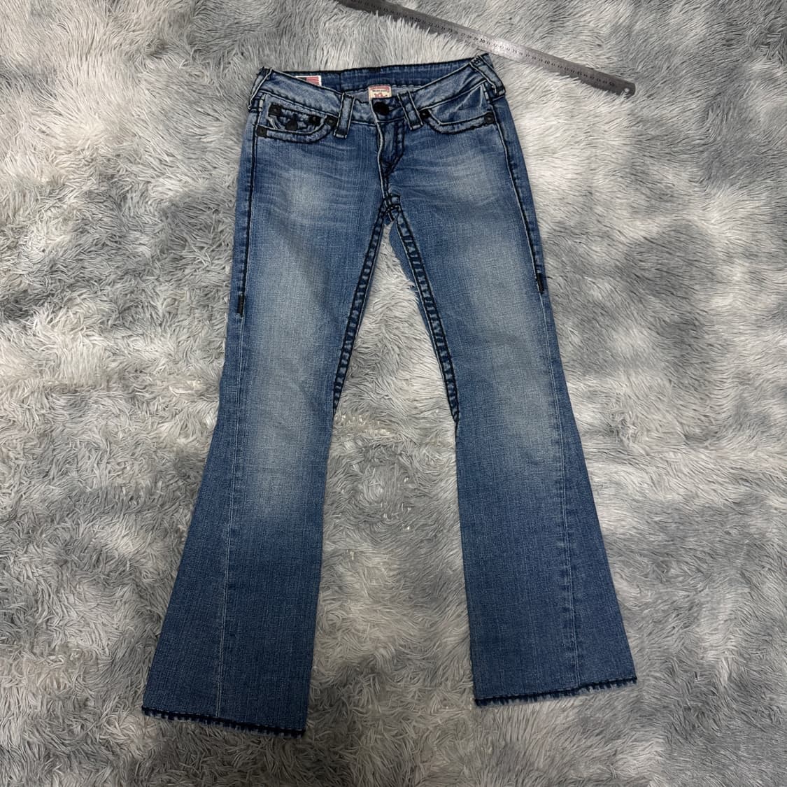 트루릴리전 트루진 usa 블랙스티치 여성 24사이즈 상품이미지2