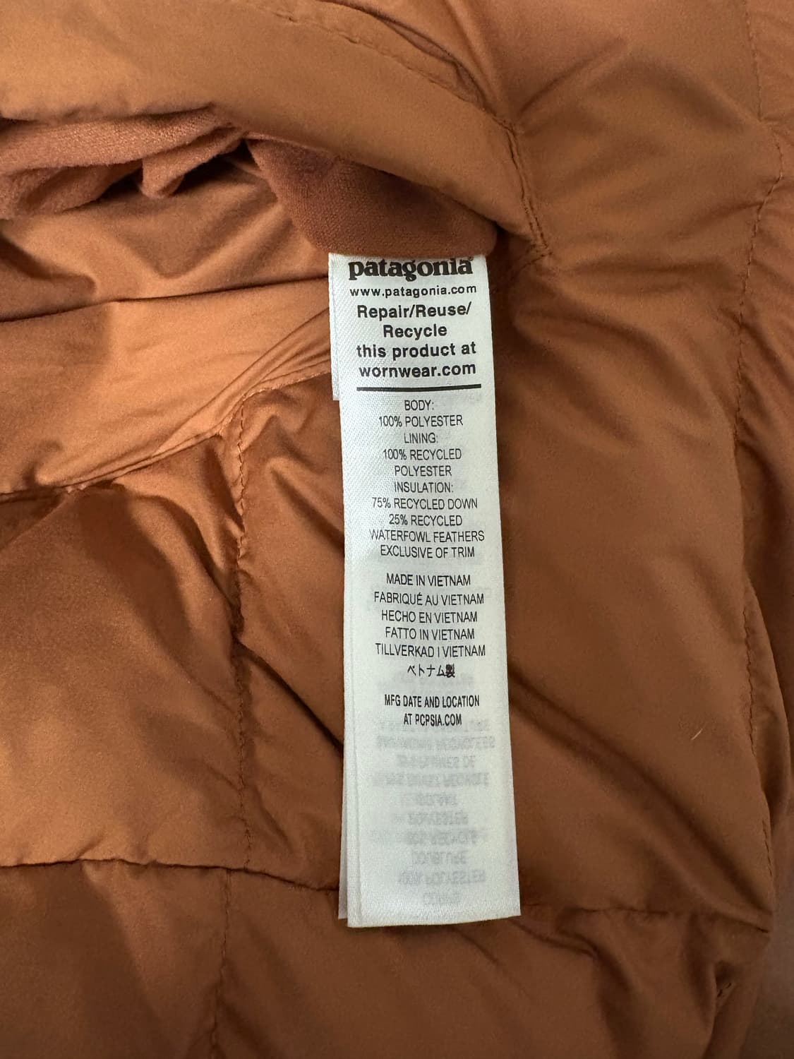 파타고니아 다운 양면 패딩 상품이미지5