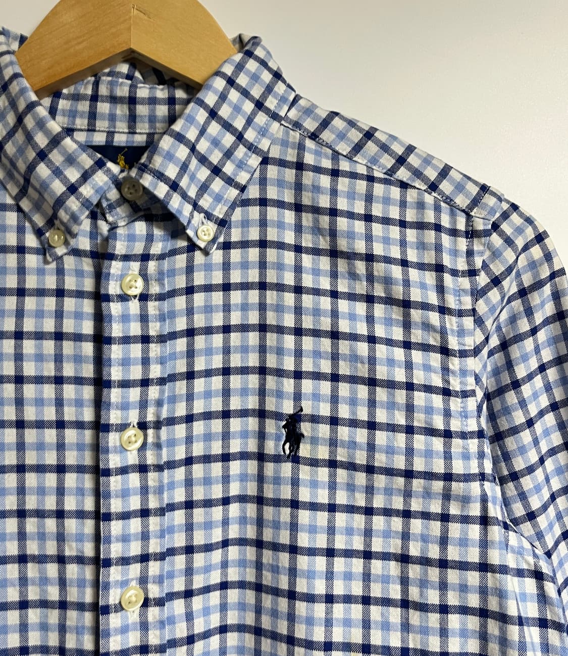 폴로 랄프로렌 체크 셔츠 남방 M 상품이미지4