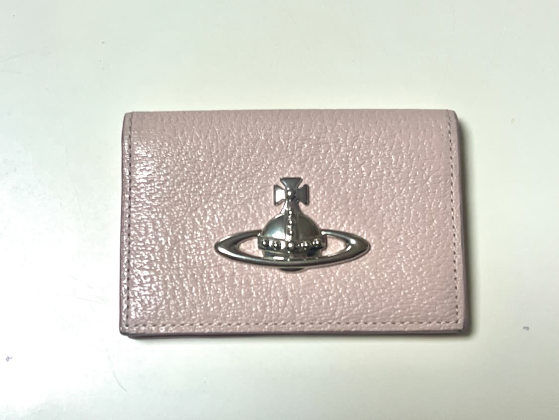 비비안웨스트우드 핑크 은장 지갑 상품이미지1