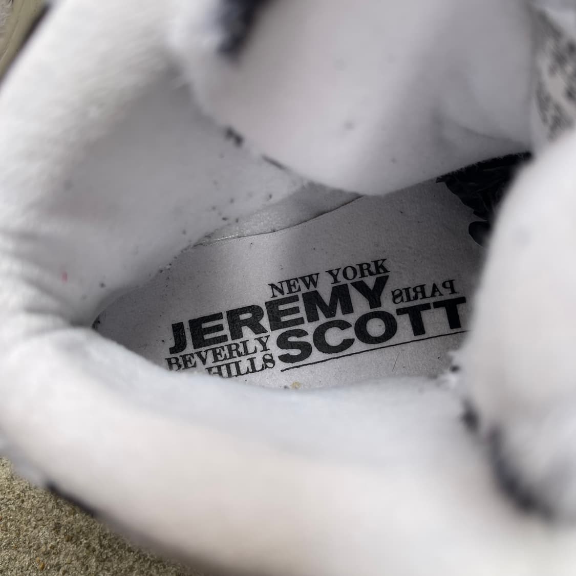 [240] Jeremy Scott White Tiger 스니커즈 상품이미지6