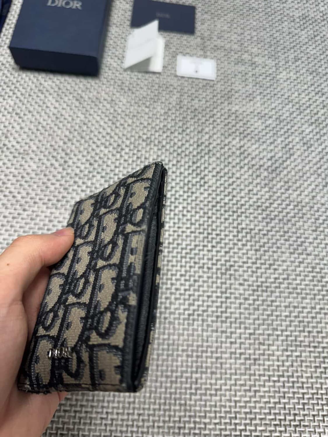 디올 오블리크 카드지갑 어거나이저 상품이미지5
