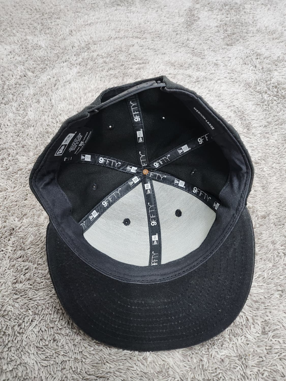 New Era 9FIFTY 블랙캡 M/L 상품이미지3