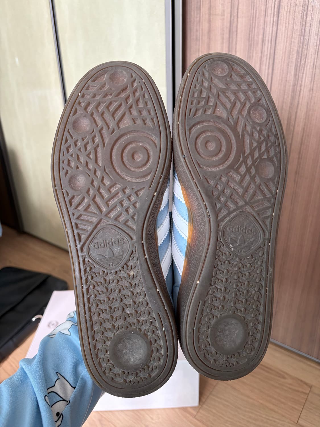 [260]아디다스 스페지알 핸드볼 라이트 블루 상품이미지5