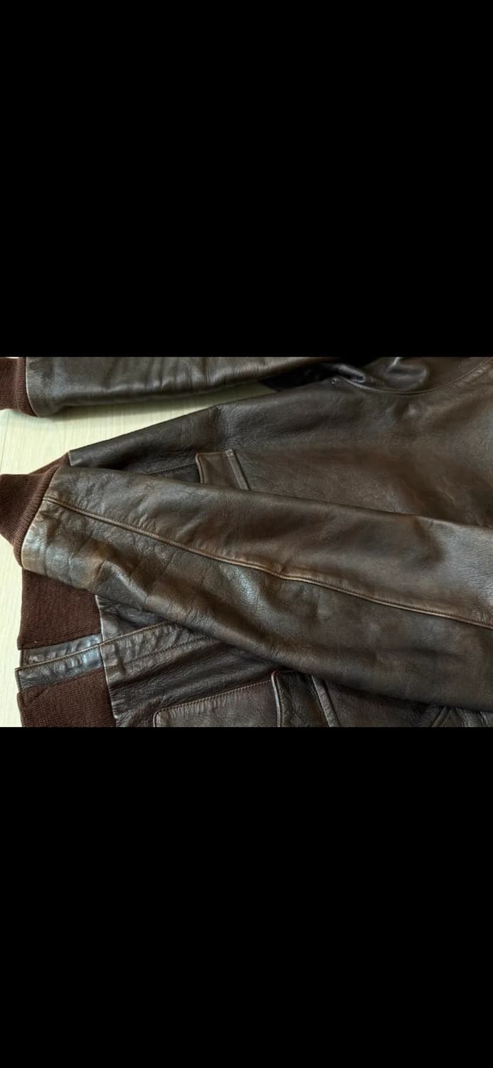 리얼맥코이 a-2 씰브라운 44사이즈 판매 상품이미지8