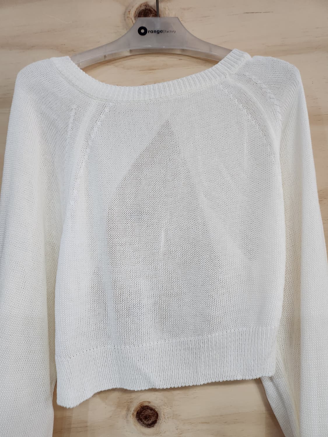 1061) 크롭 니트 긴팔티 상품이미지3