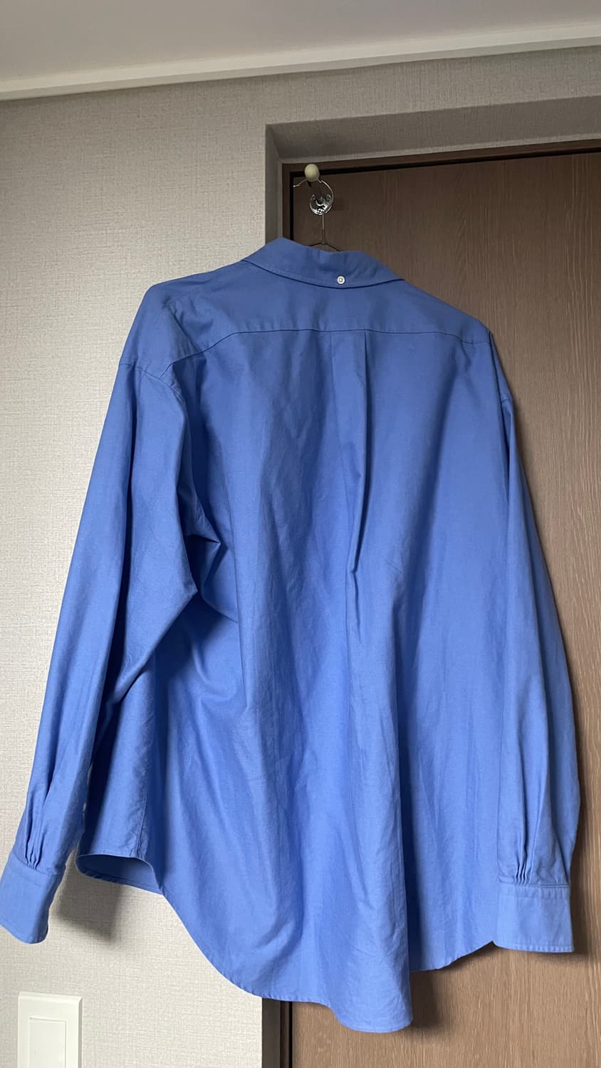 그라프페이퍼 옥스포드 L/S 버튼다운 박스 셔츠 L 2사이즈 상품이미지3