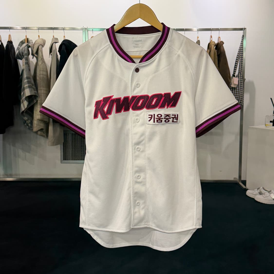 [S] 키움 히어로즈 유니폼 노마킹 상품이미지1