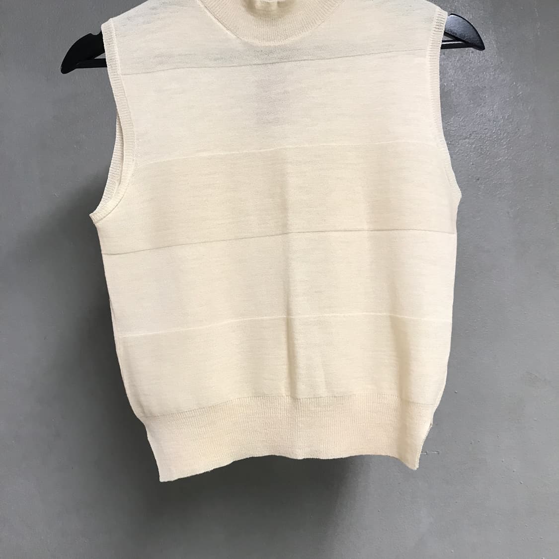 질샌더 슬리브리스 니트 38(W) 상품이미지3