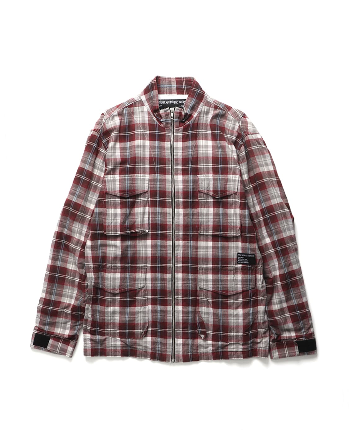 STUSSY Check Zip Jacket 상품이미지1