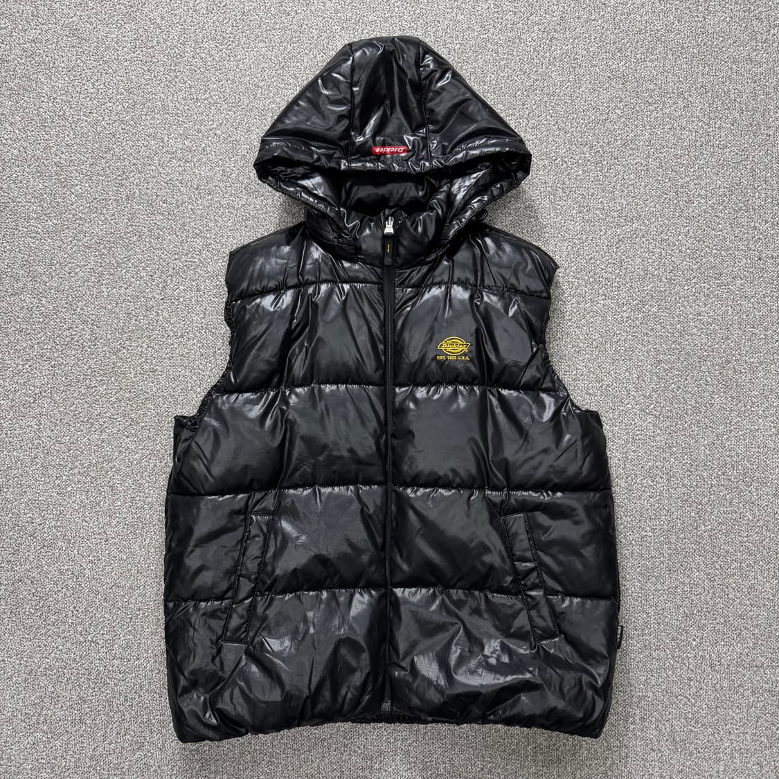 디키즈 유광 조끼패딩  상품이미지2