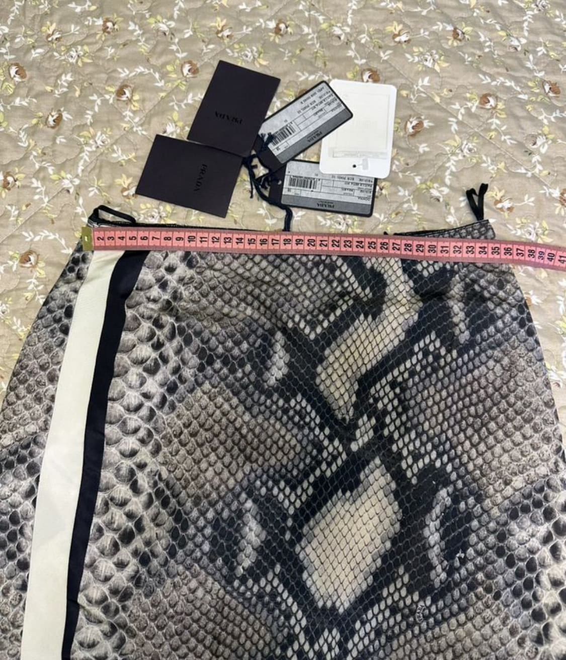 PRADA 프라다 09/SS 미디 스커트(실크)38 사이즈-해외발송 상품이미지5