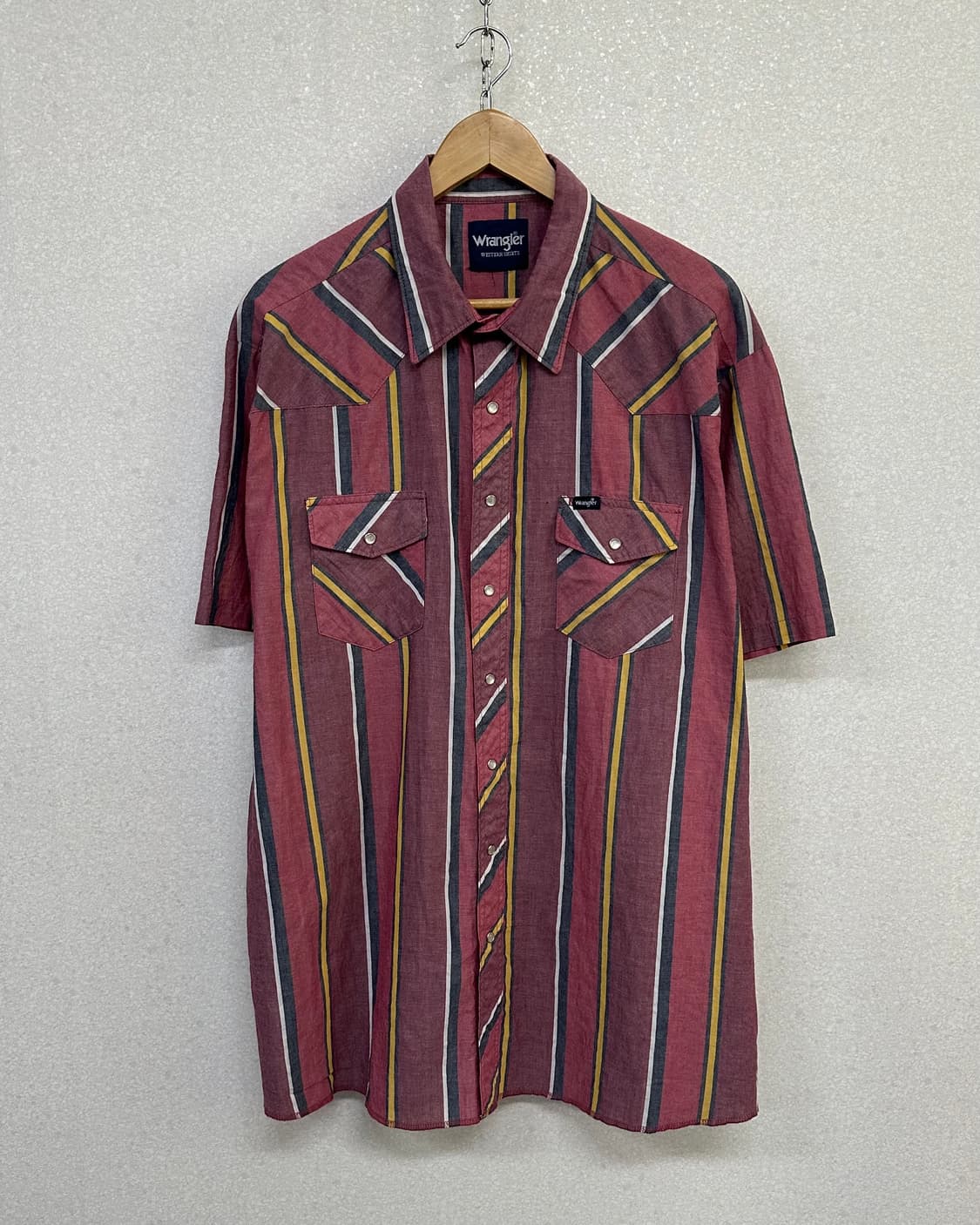 (2XL)WRANGLER 웨스턴 반팔셔츠-M2204 상품이미지1