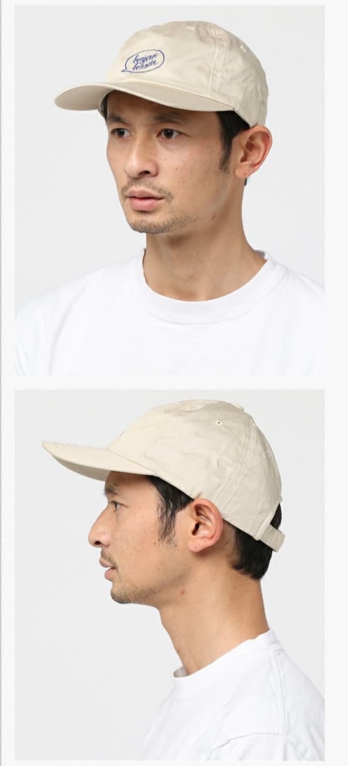봉주르 레코드 레드 볼캡 모자 상품이미지8