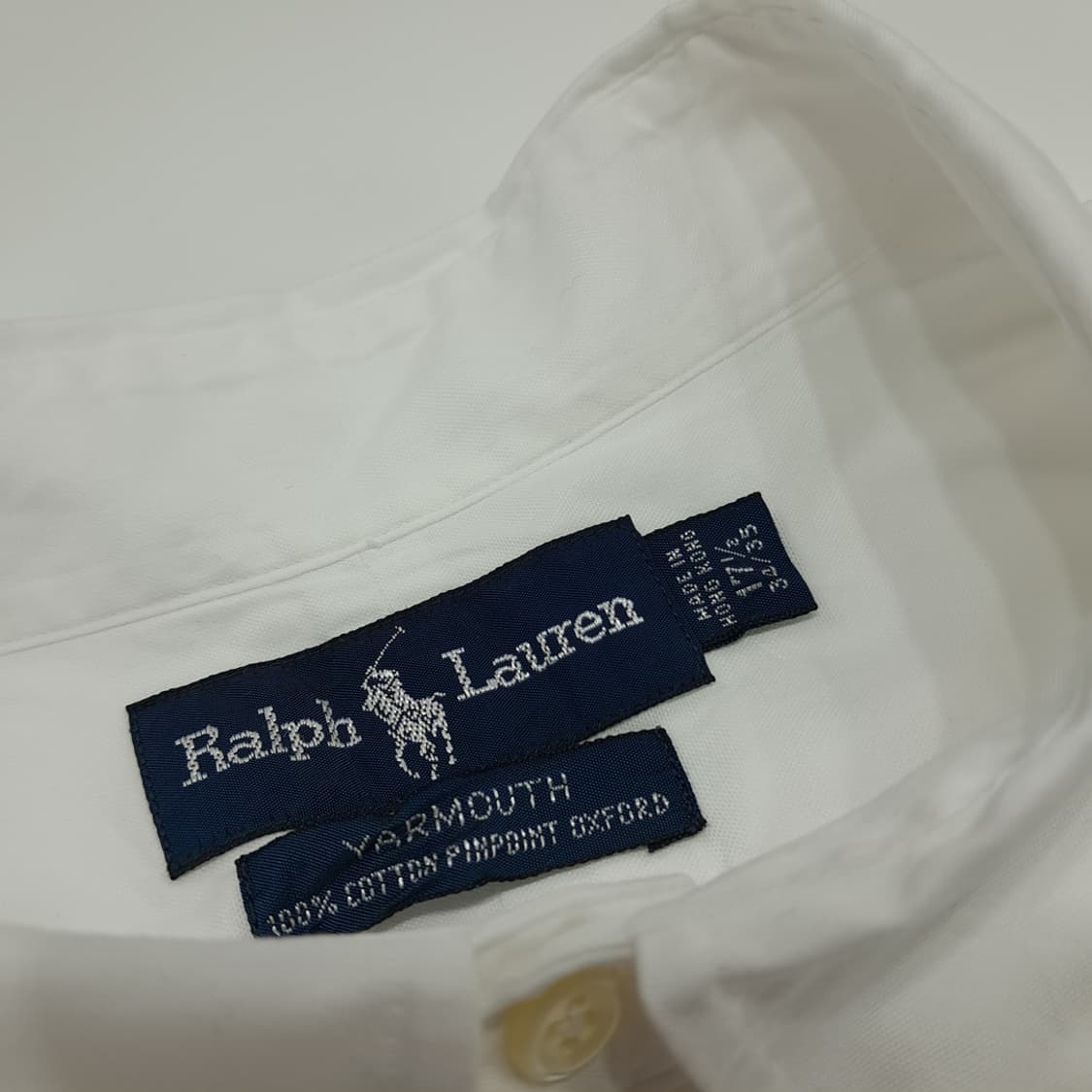 CN916 2XL 폴로 랄프로렌 화이트 긴팔 셔츠 남방 상품이미지4