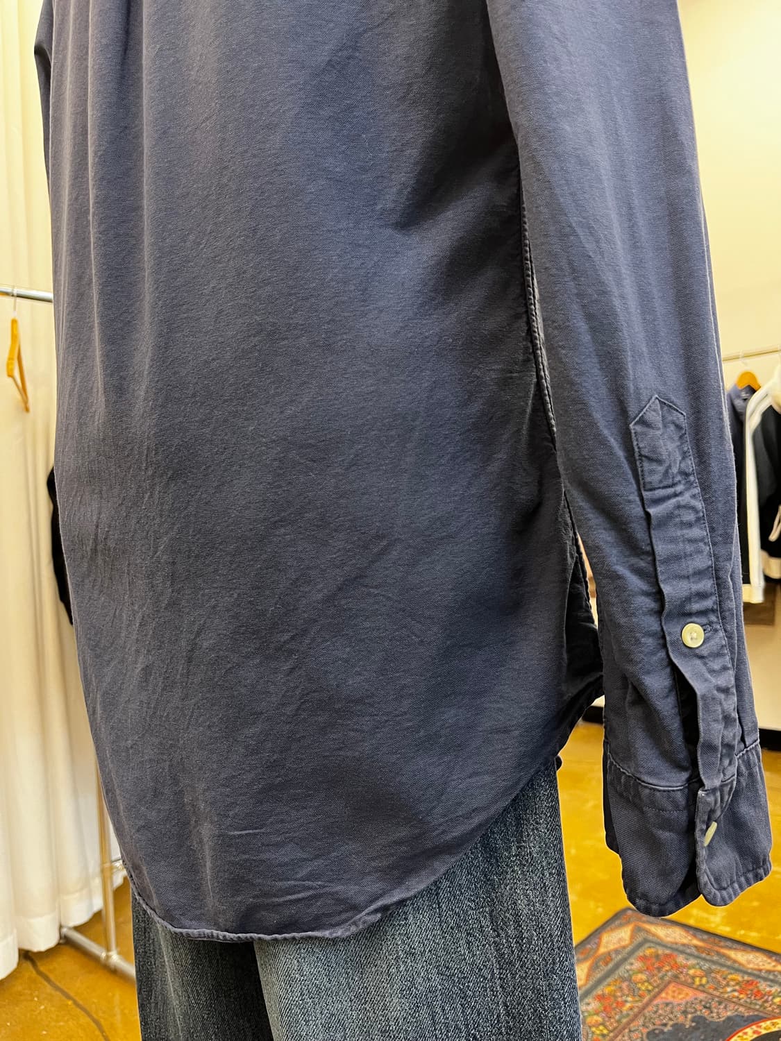 폴로 랄프 로렌 슬림핏 셔츠 네이비 상품이미지6