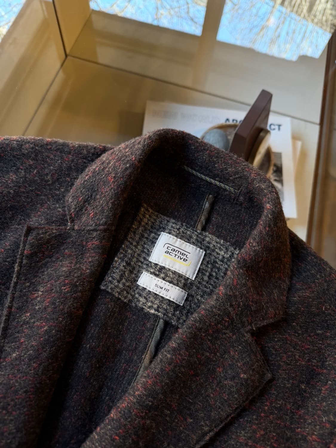 카멜 액티브 트위드 자켓 108 상품이미지5