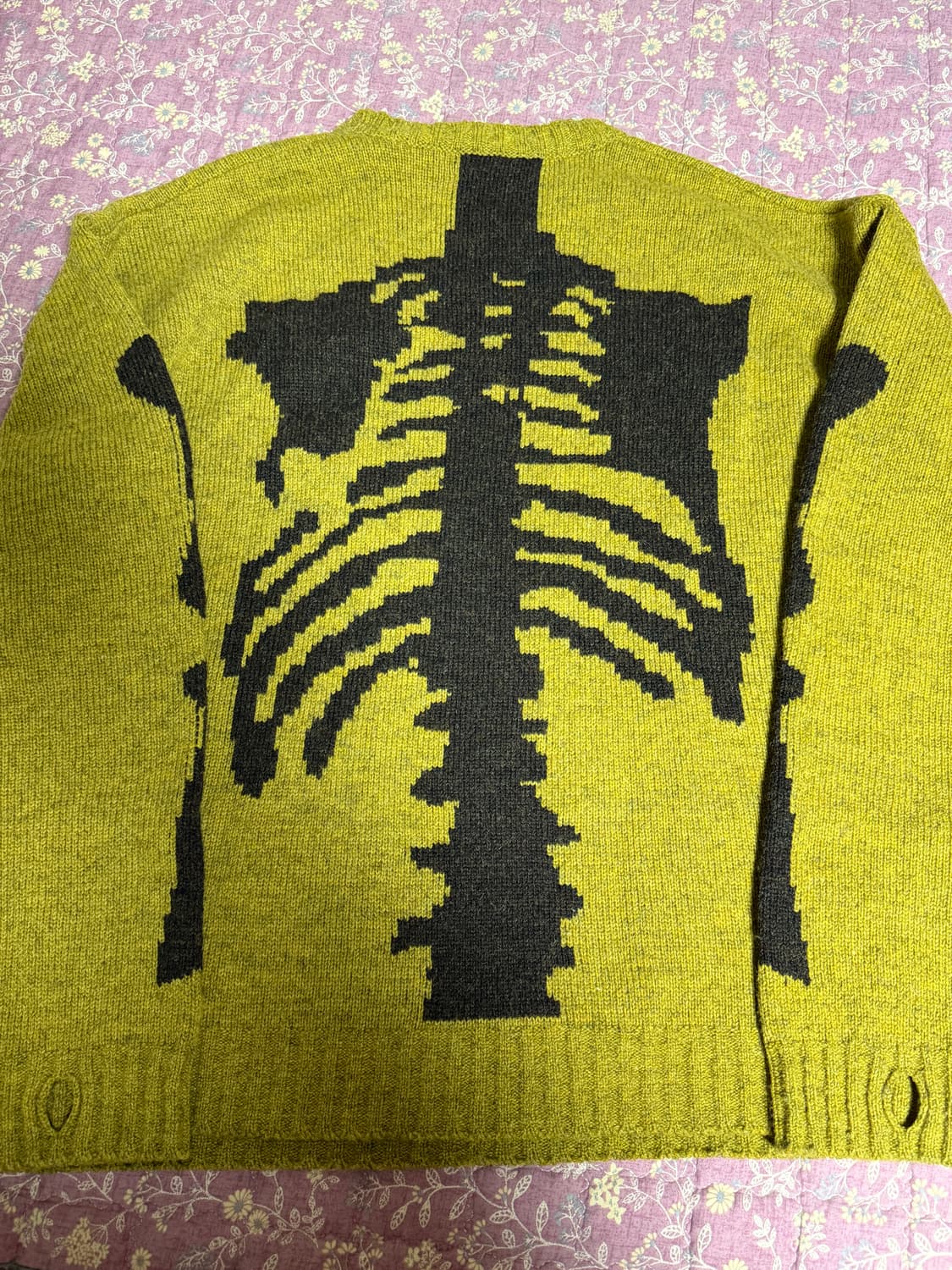 5G 울 크루넥 머스타드 상품이미지1