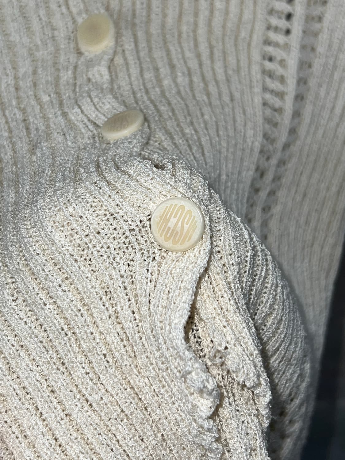 [MISCHIEF/미스치프] Summer knit vest (S) 상품이미지4