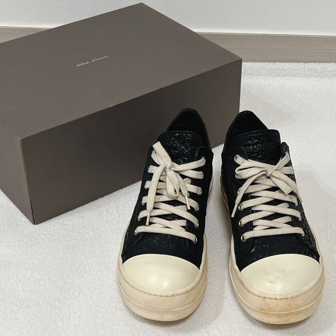 릭오웬스 17SS 컨버스 라몬즈 로우 LLUP 상품이미지3