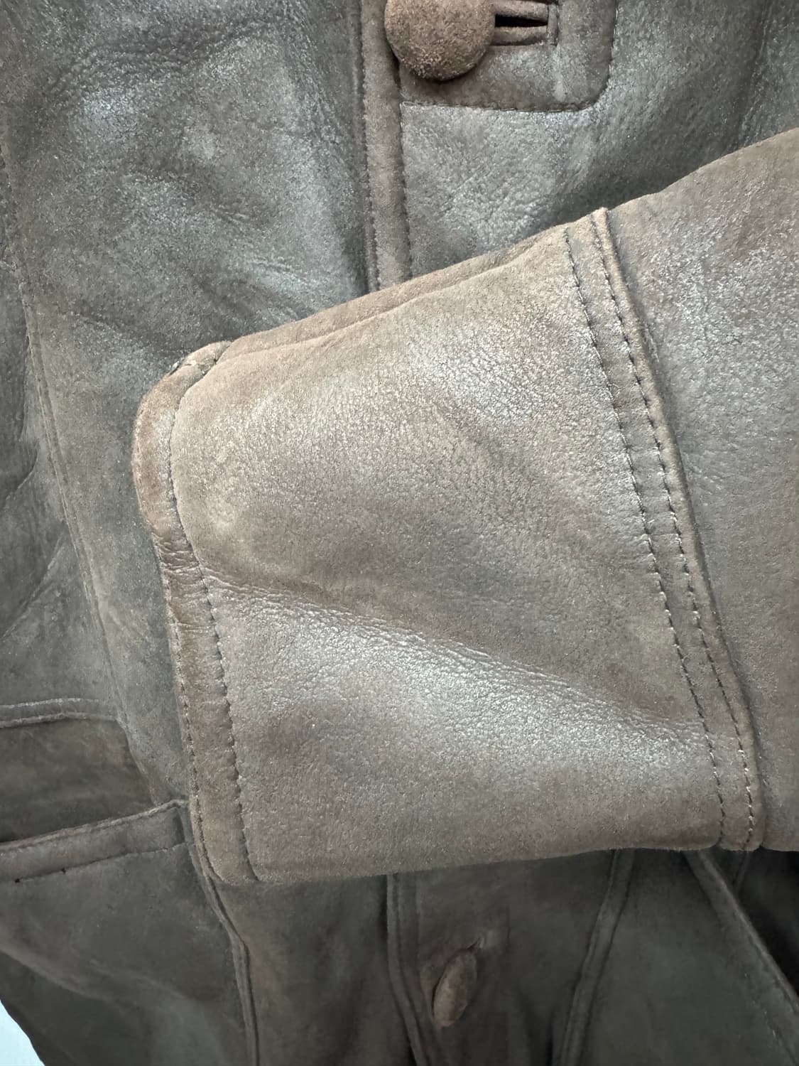 이태리 빨질레리 양가죽(안감양털) 무스탕 100(XL) 상품이미지2