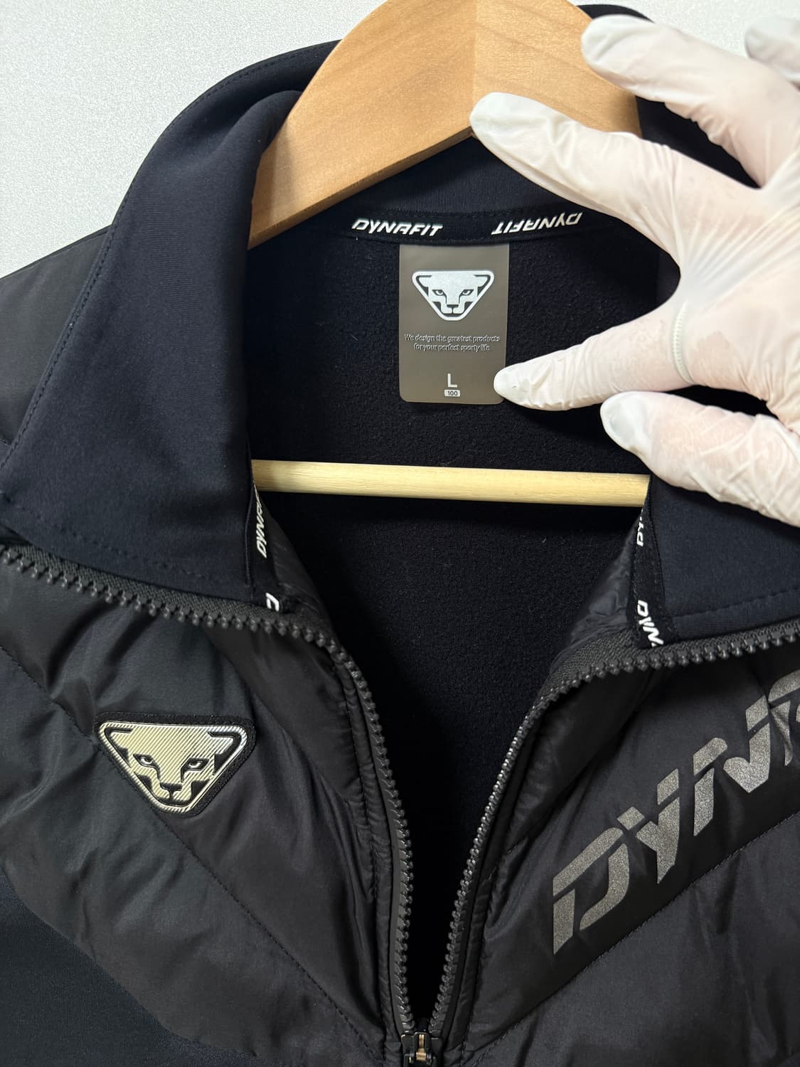 다이나핏 집업 자켓 블랙 기능성 아우터 L(95-100) 상품이미지5