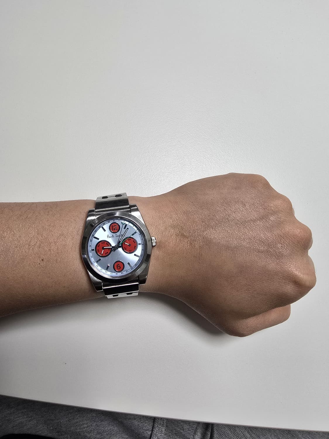 폴스미스 아이렛 데이데이트(트리플캘린더) 사파이어 글래스 상품이미지3