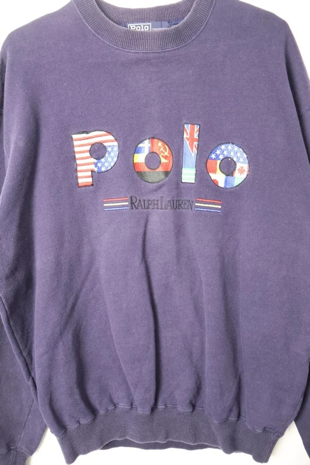 00's Polo Flag Logo Navy Sweatshirt 상품이미지6